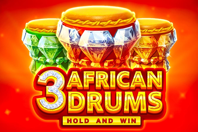 3 African Drums -
