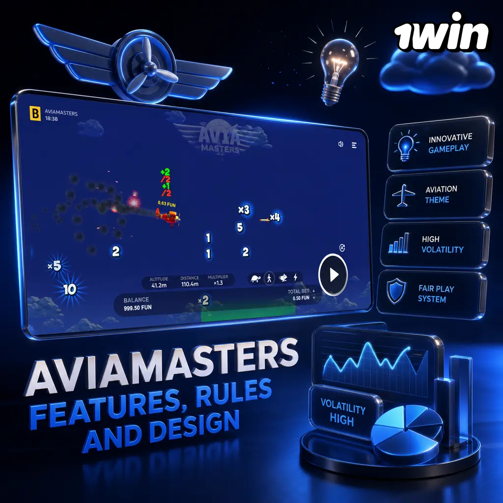 Aviamasters by BGaming: shoot planes for multipliers, 97% RTP, demo mode, bets $0.10-$100 at 1win casino.