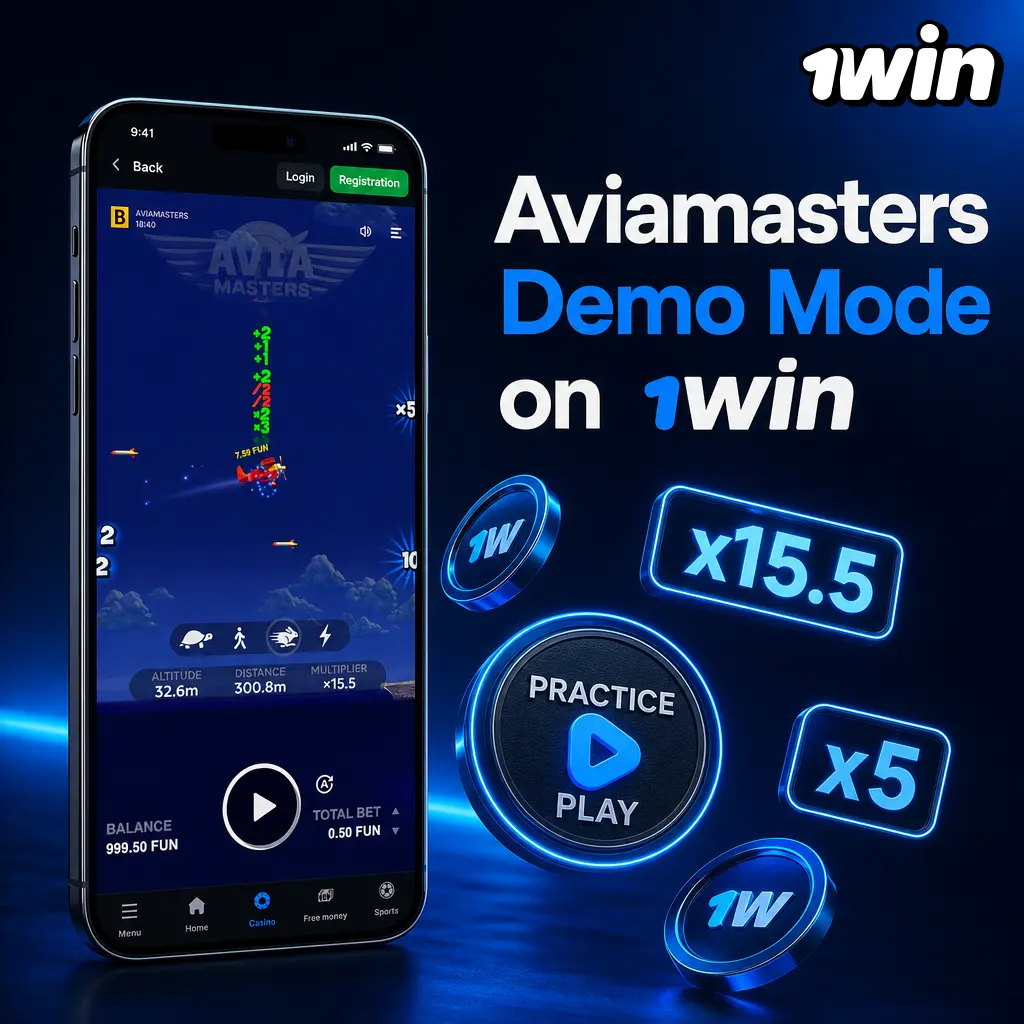 Aviamasters demo mode on 1win: practice with virtual credits before betting real cash
