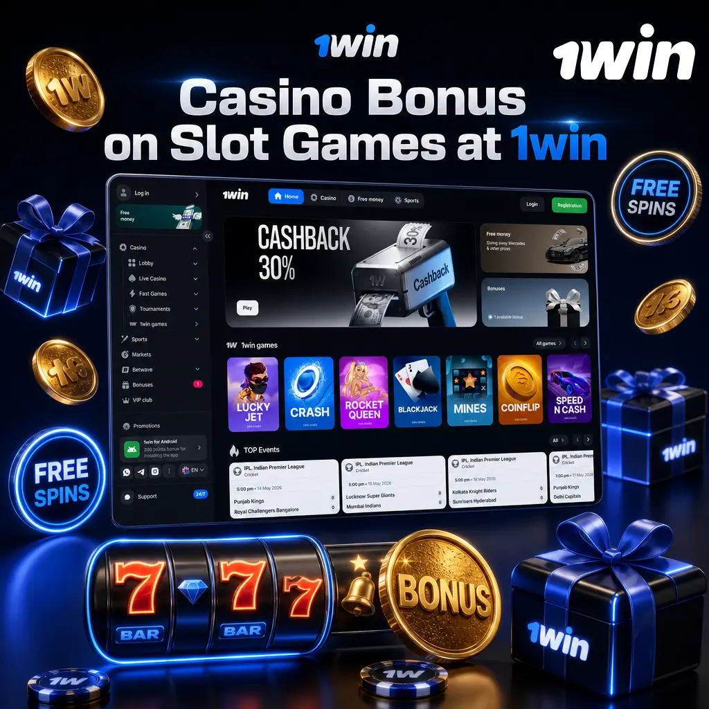 1win casino bonus: 500% deposit match up to 180,000 INR plus 500 free spins on slot games