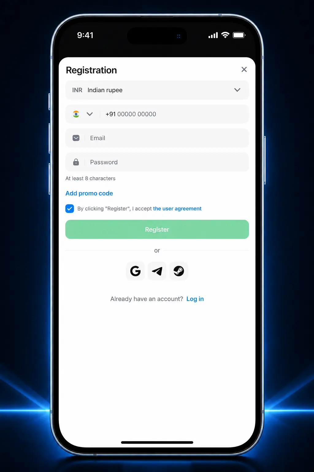 Step-by-step guide to registering, depositing, and playing CoinFlip on 1win mobile app