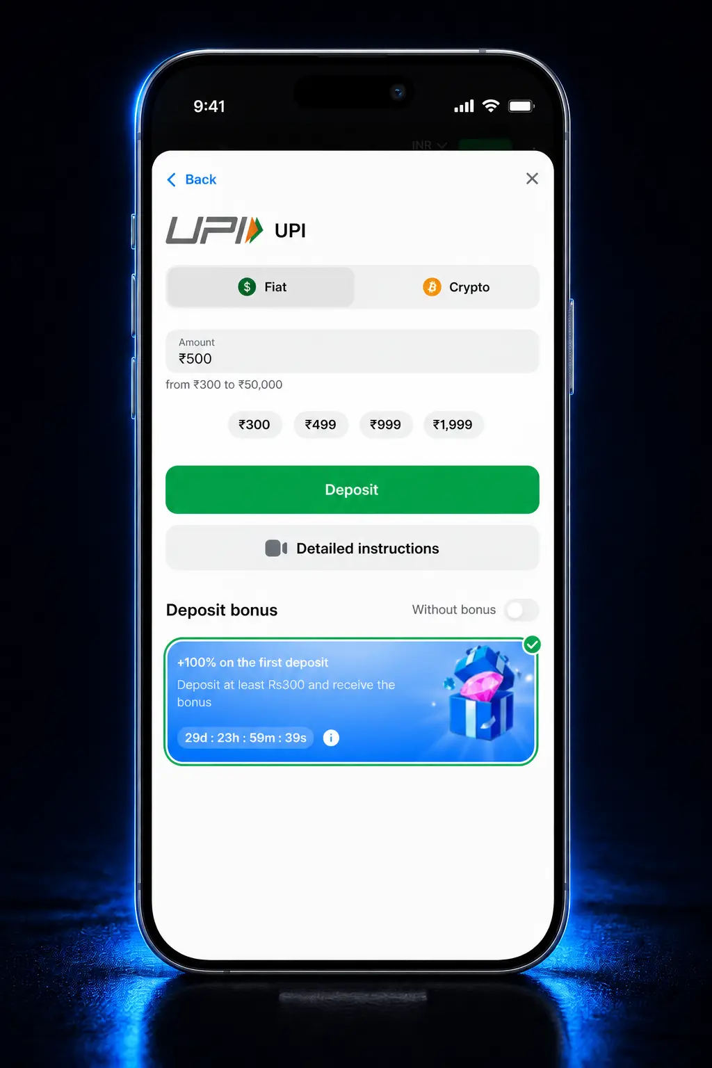 Step-by-step guide to signing up and playing Fortune Rabbit slot on 1win, shown on a mobile screenshot