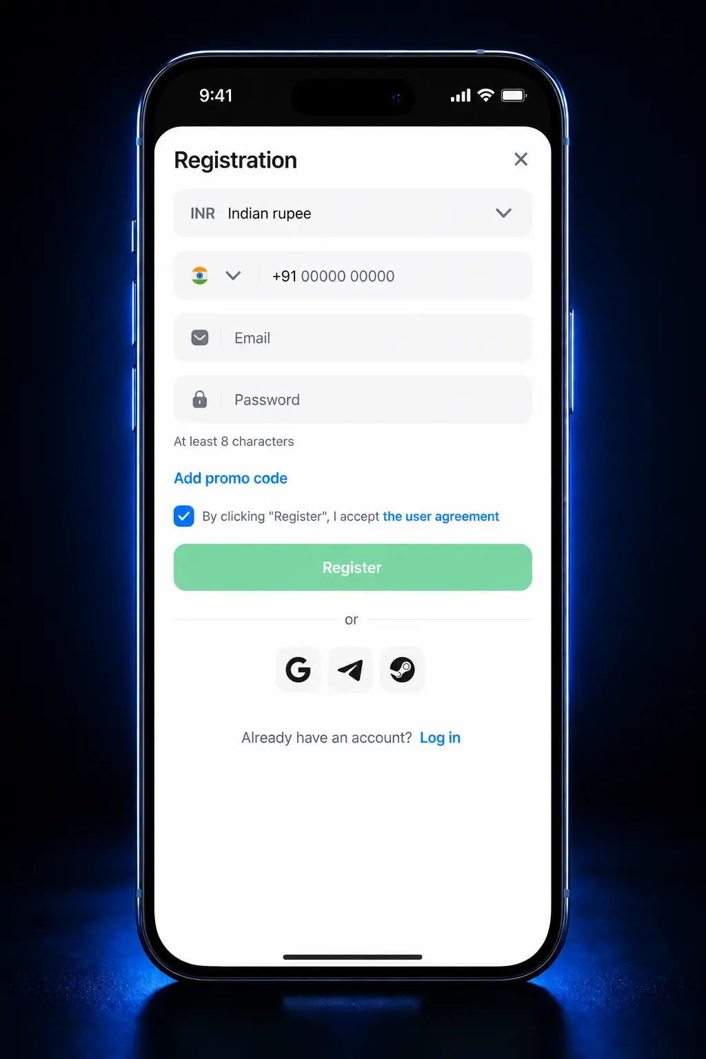 Step-by-step guide showing how to log in, select Slots, choose a game, and spin on 1win