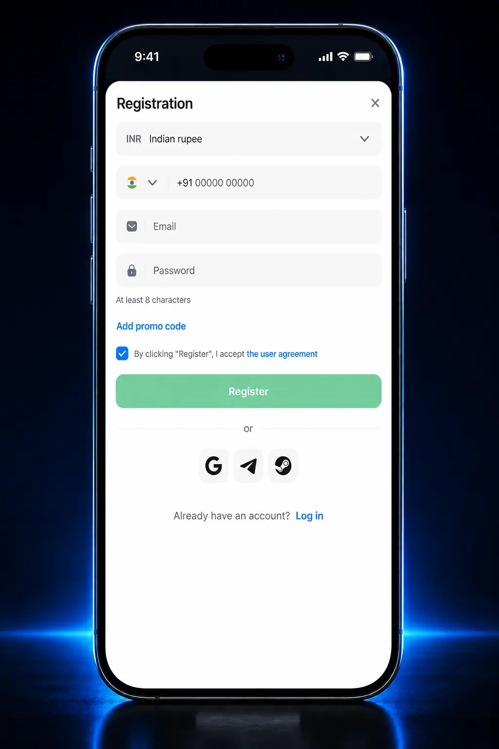 Step-by-step guide showing how to register, verify, deposit, and start playing poker online on 1win