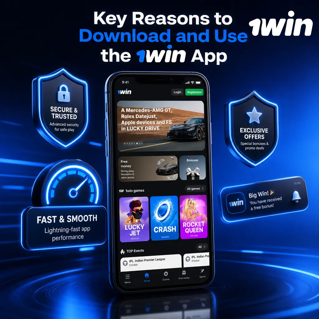 1win app benefits: faster loading, push alerts, offline bet slips, biometric login, exclusive bonuses, and lower data use