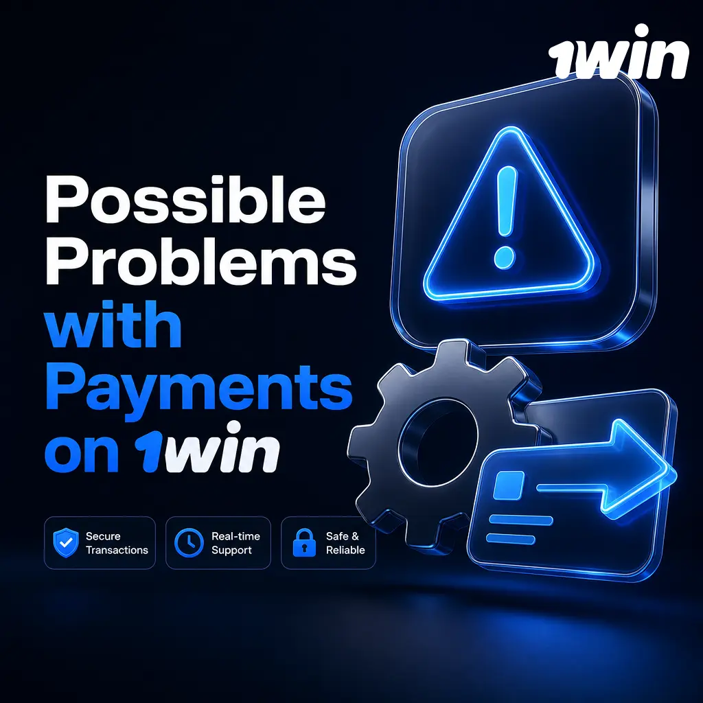 Common 1win payment problems: delayed bank transfers, pending verification, failed crypto transactions, low balance, and incomplete wagering requirements.